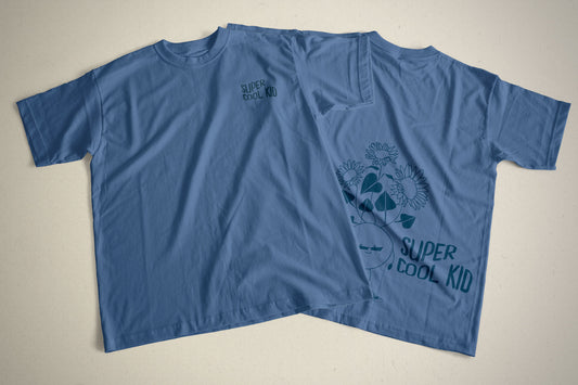 GREEN MUNDO - Kinder Unisex T-Shirt aus Bio-Baumwolle "Super Cool Kid"