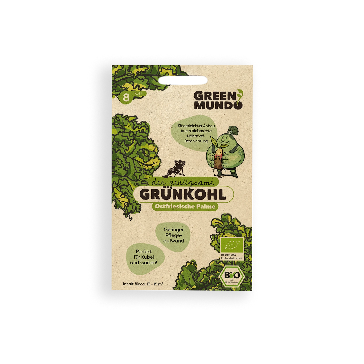 GREEN MUNDO Saatgut | Grünkohl Ostfriesische Palme