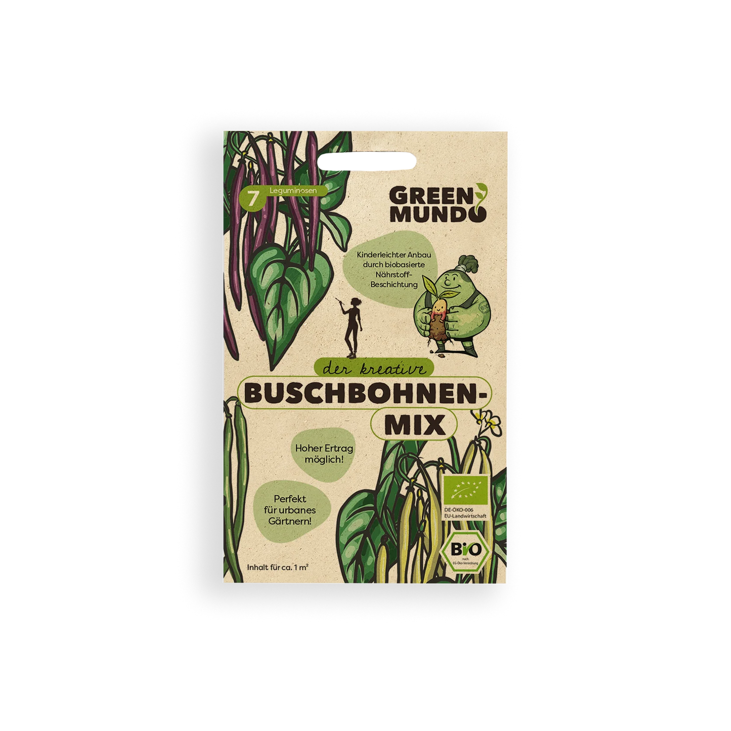 GREEN MUNDO Saatgut | Buschbohnenmix