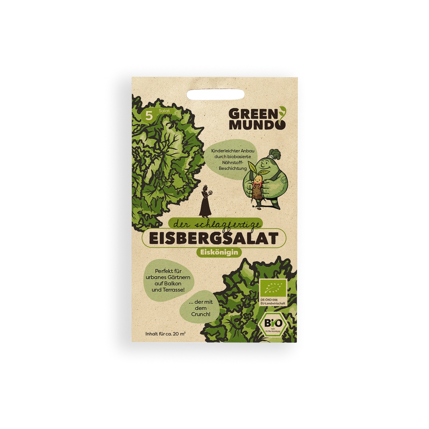 GREEN MUNDO | Eisbergsalat Eiskönigin