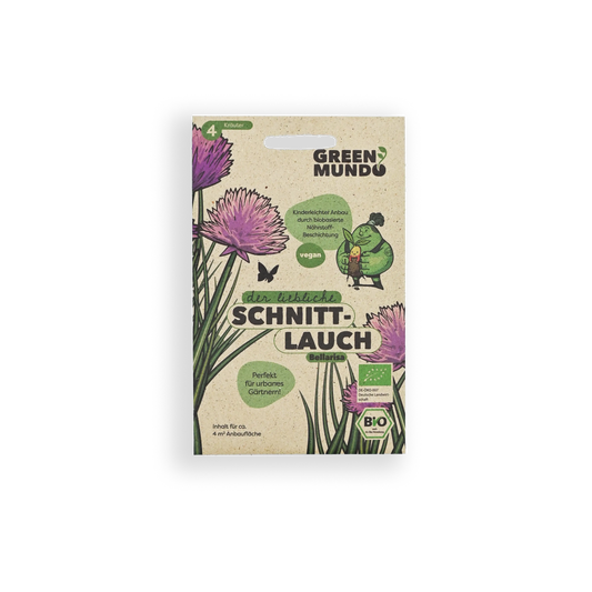 GREEN MUNDO | Schnittlauch 'Bellarisa' Saatgut – Bio, samenfest & aromatisch