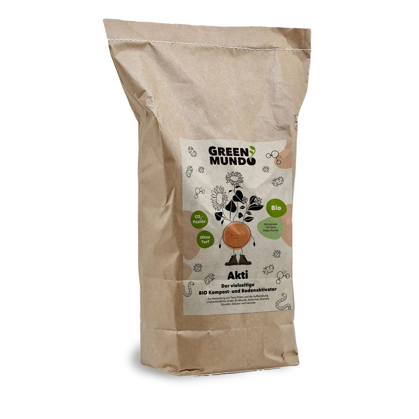 GREEN MUNDO Bio-Bodenaktivator | Akti – Terra-Preta-Konzentrat