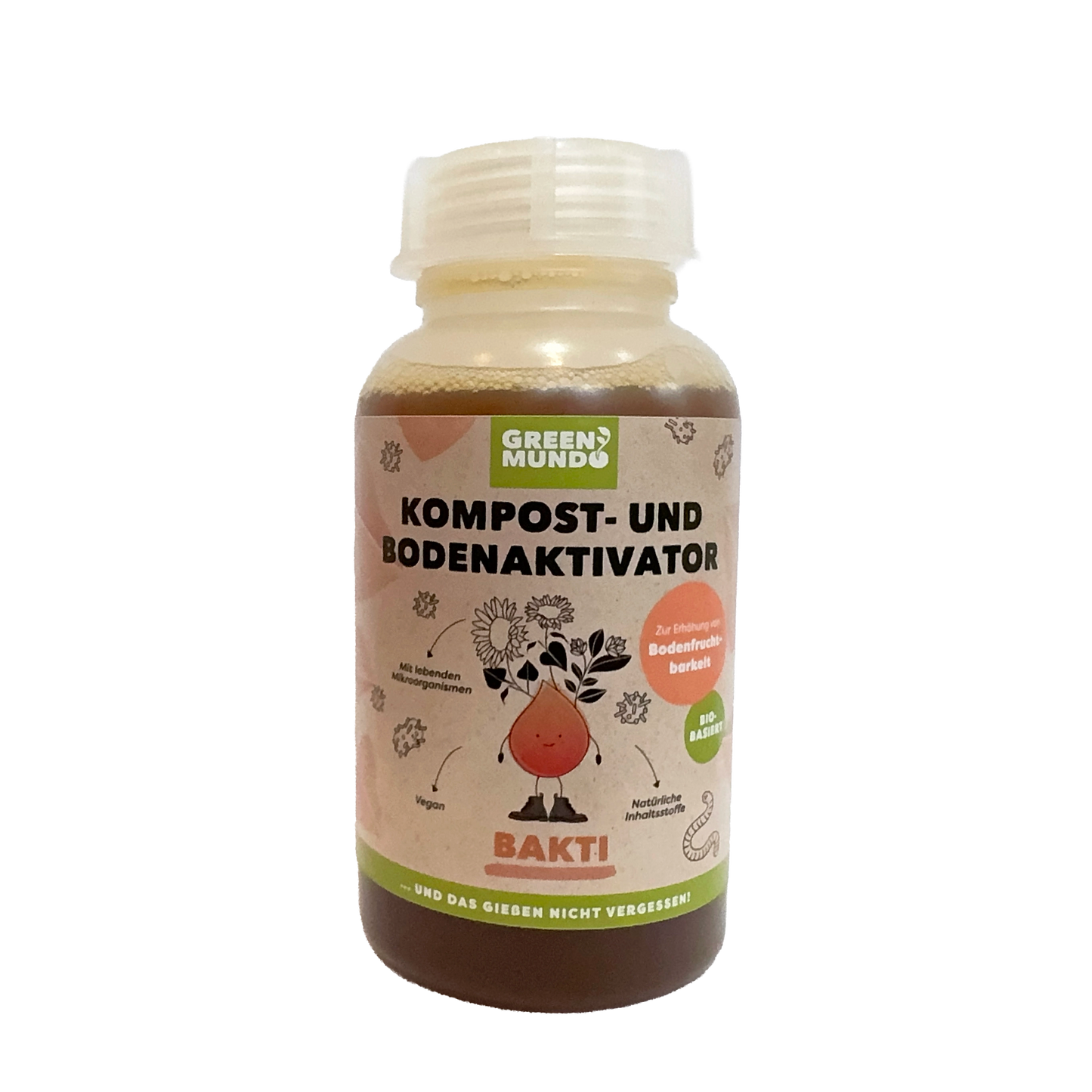 GREEN MUNDO Boden- & Kompostaktivator, Kompostbeschleuniger | BAKTI