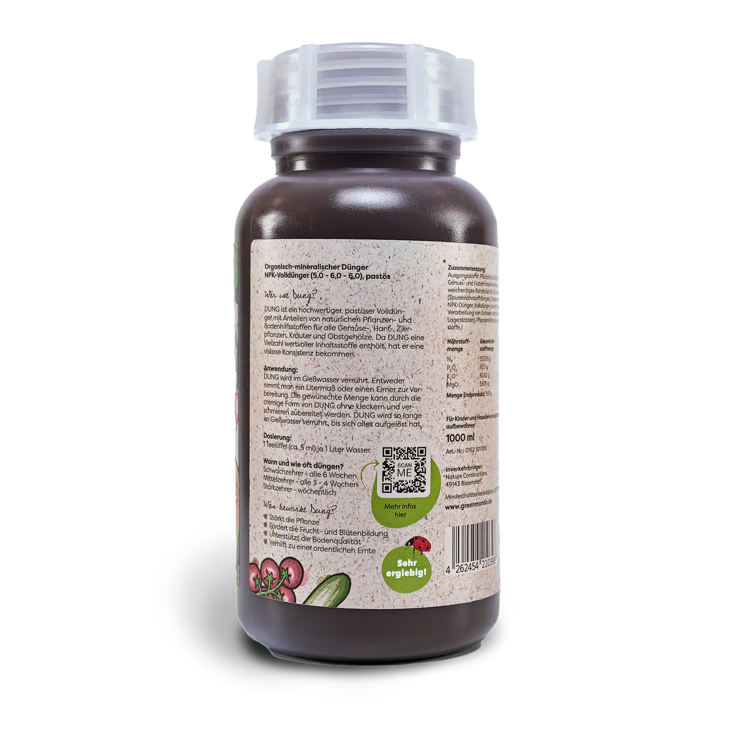 DUNG | Organischer Power-Dünger für Vitalität & üppiges Wachstum