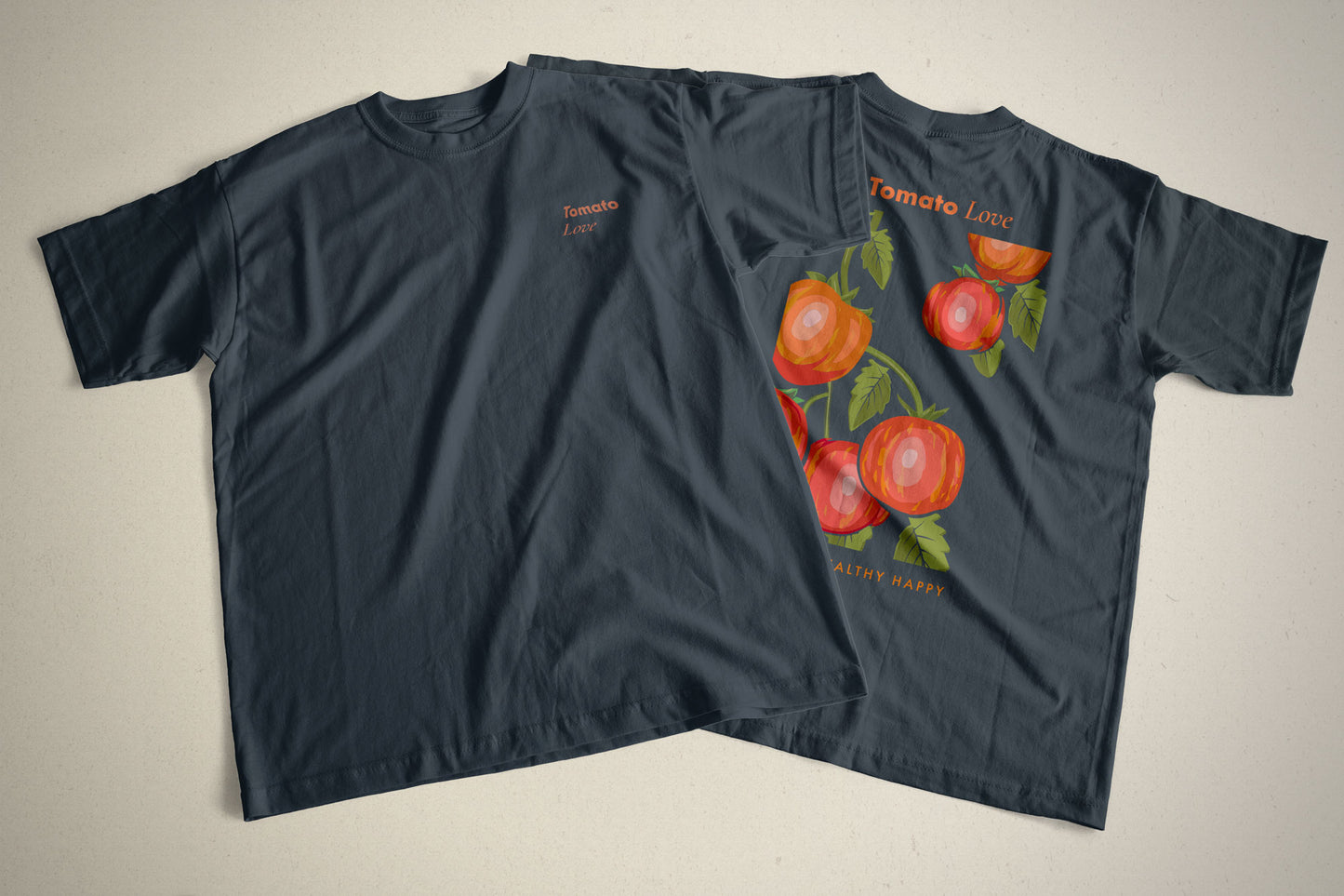 GREEN MUNDO - T-Shirt Unisex aus Bio-Baumwolle "tomato love"