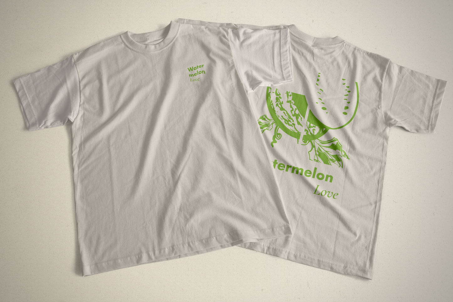 GREEN MUNDO - T-Shirt aus Bio-Baumwolle "watermelon love", unisex