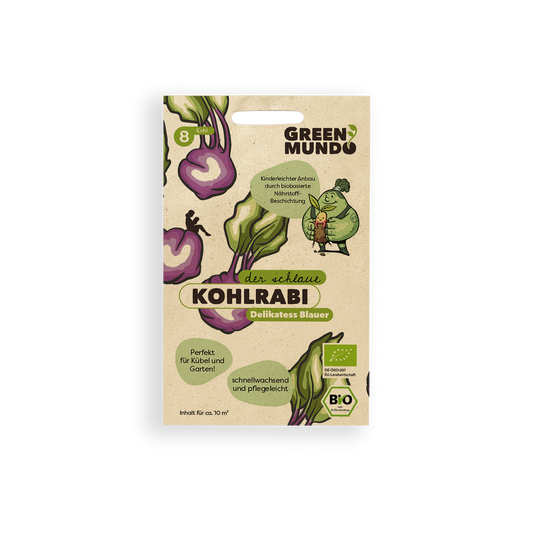 GREEN MUNDO Saatgut | Kohlrabi Delikatess Blauer