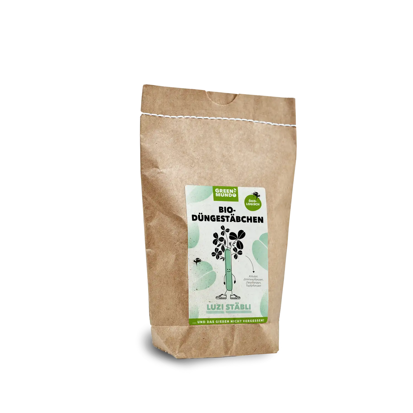 GREEN MUNDO BIO-Düngestäbchen | Luzi Stäbli VEGAN für Zimmer- & Topfpflanzen