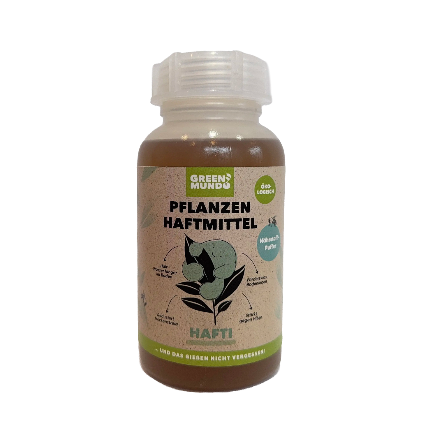 GREEN MUNDO Haftmittel für Dünger, Jauchen und Pflanzentees | HAFTI