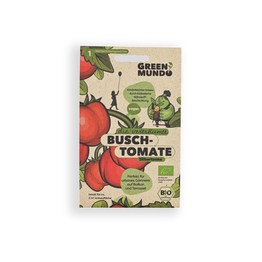 GREEN MUNDO Saatgut | Buschtomate Silbertanne Bio & Samenfest