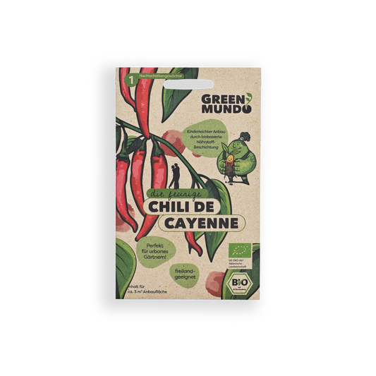 GREEN MUNDO Saatgut | Chili de Cayenne Bio & Samenfest