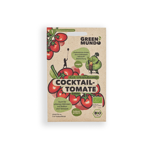 GREEN MUNDO Saatgut | Bio Cocktailtomate Celsior Bio & Samenfest