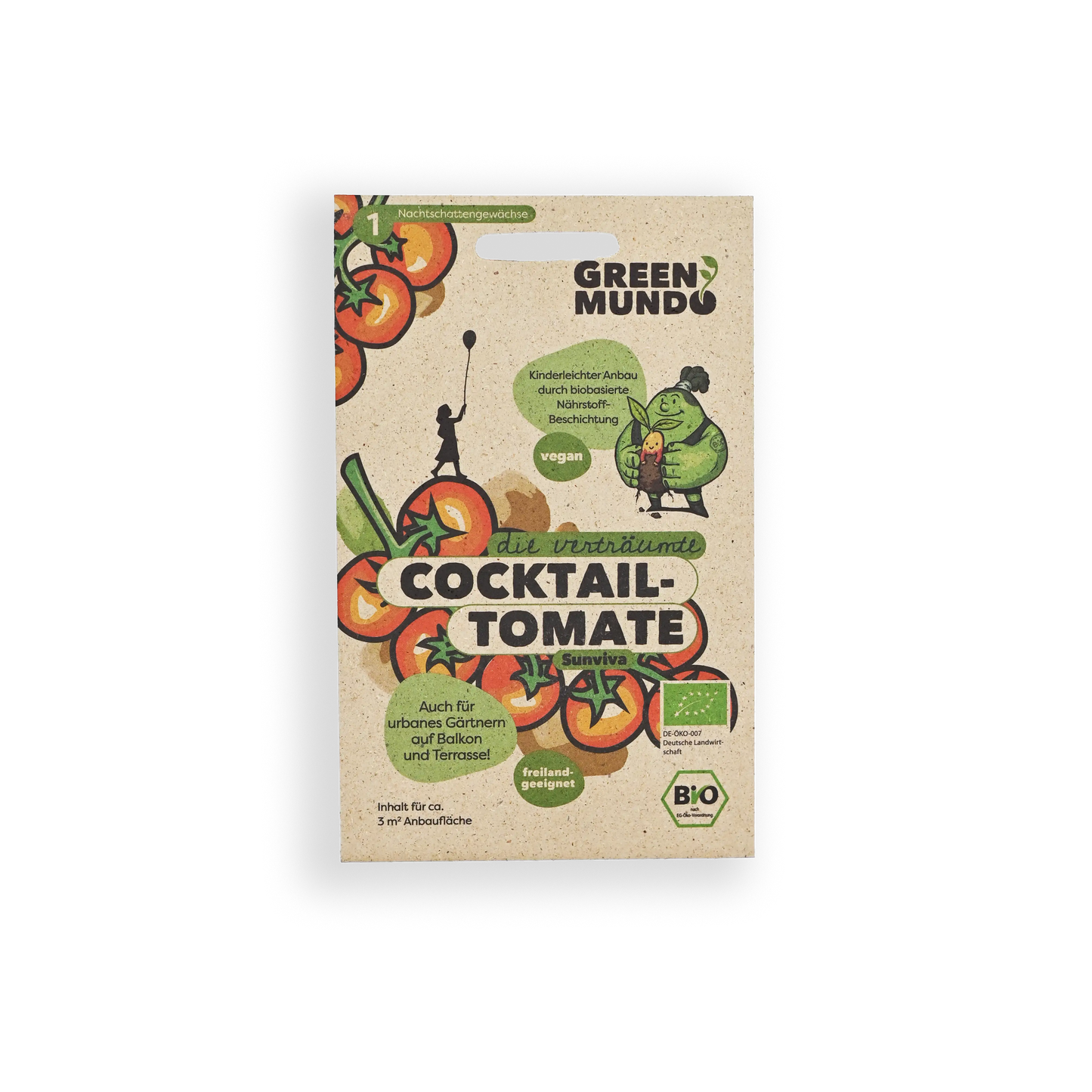 GREEN MUNDO Saatgut | Cocktailtomate Sunviva Bio & Samenfest