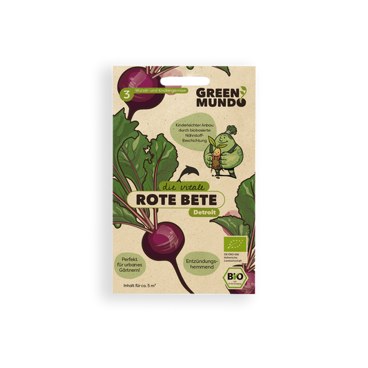 GREEN MUNDO Saatgut | Rote Bete BIO & Samenfest