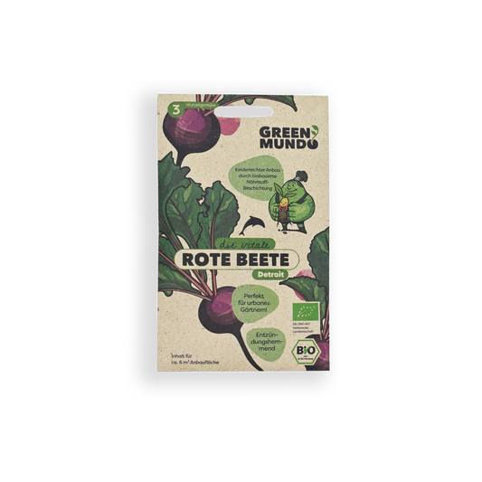 GREEN MUNDO Saatgut | Rote Beete Bio & Samenfest