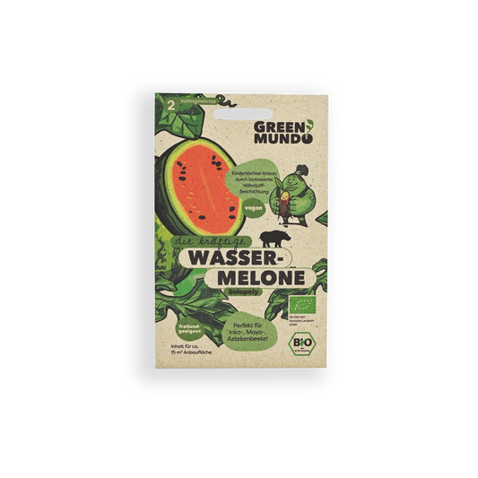 GREEN MUNDO Saatgut | Wassermelone Solopoly Bio & Samenfest