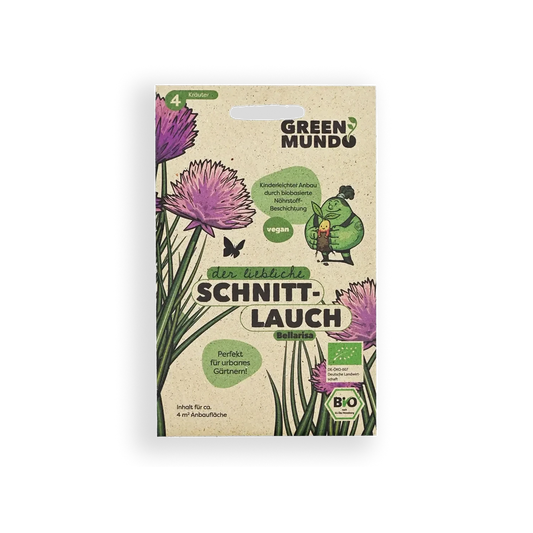 GREEN MUNDO | Schnittlauch Bellarisa Saatgut – BIO & Samenfest