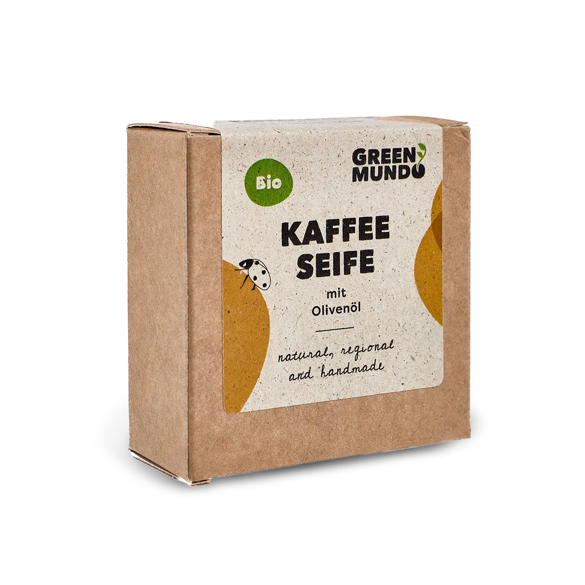 GREEN MUNDO | Kaffeeseife - neutralisiert Gerüche & peelt sanft