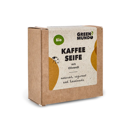 GREEN MUNDO | Kaffeeseife - neutralisiert Gerüche & peelt sanft