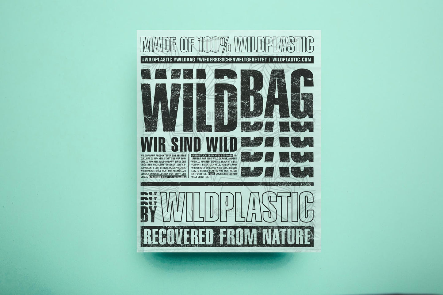 GREEN MUNDO - Müllbeutel WILDBAG 25L